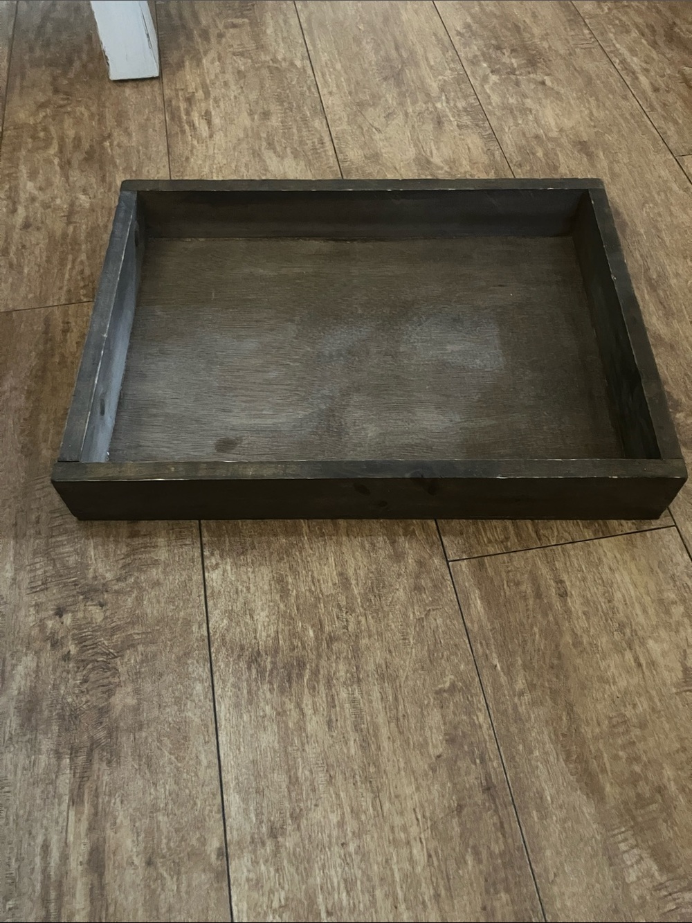 Farmhouse wood Brown Rustic Wooden Tray